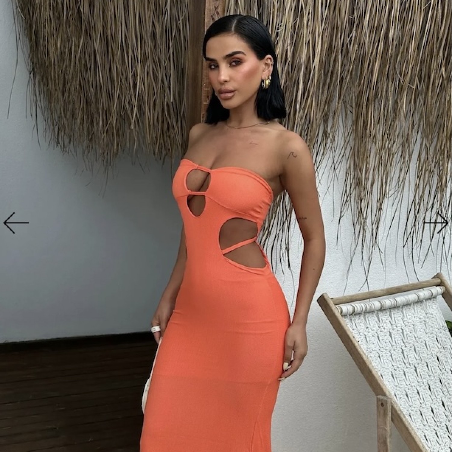 Solea Cut-out Maxi Dress