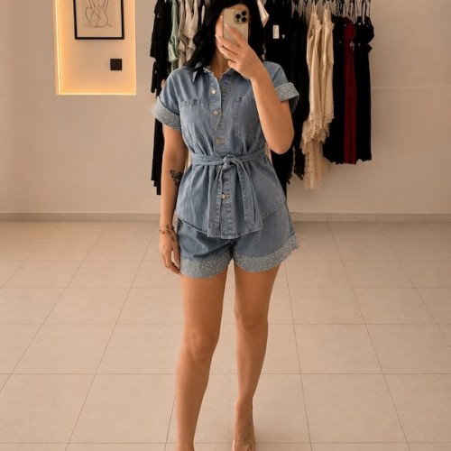 Denim Glow Set