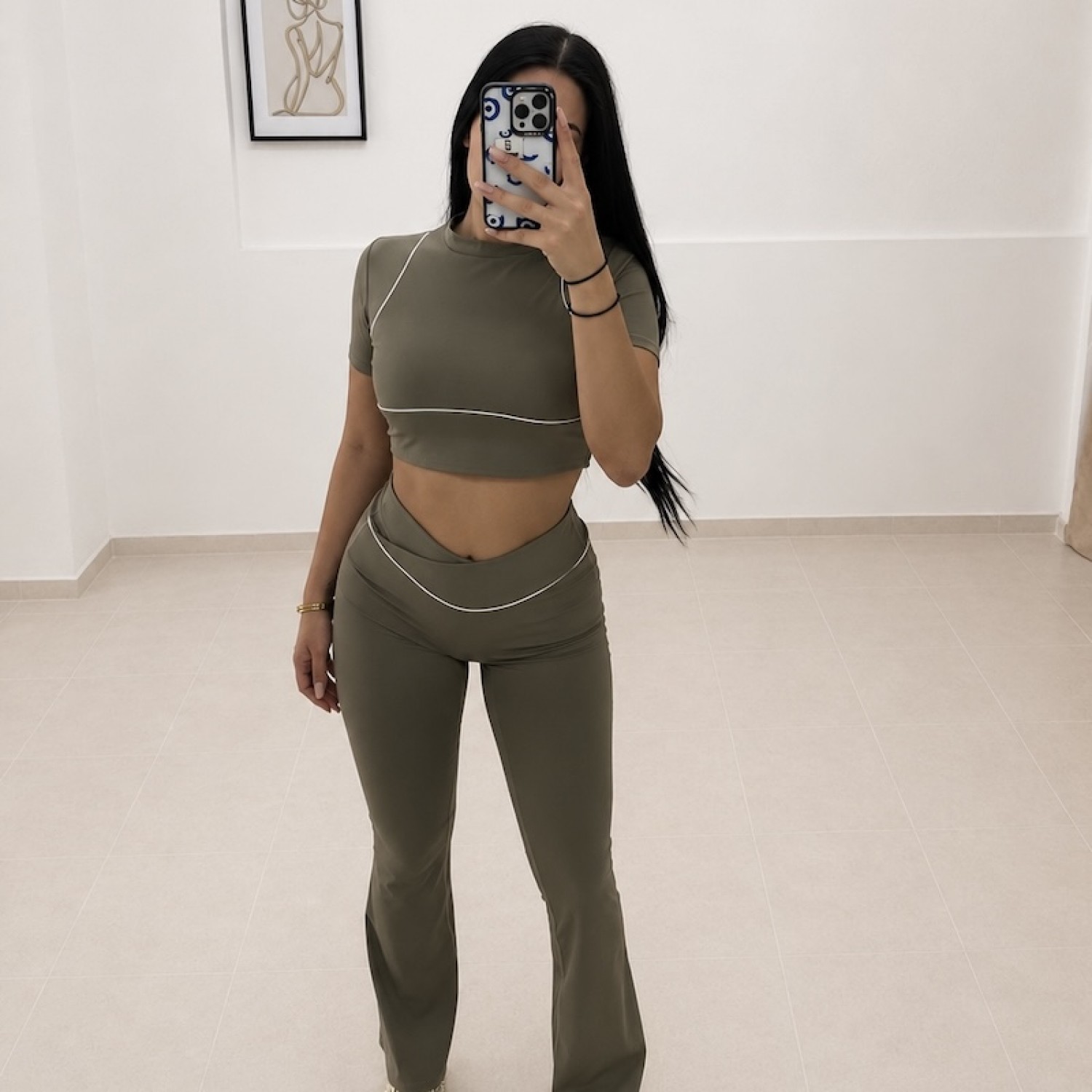 Active Muse Set-Khaki