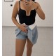 Azure Skort-Dusty Blue