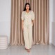 Aura Linen Set-Beige