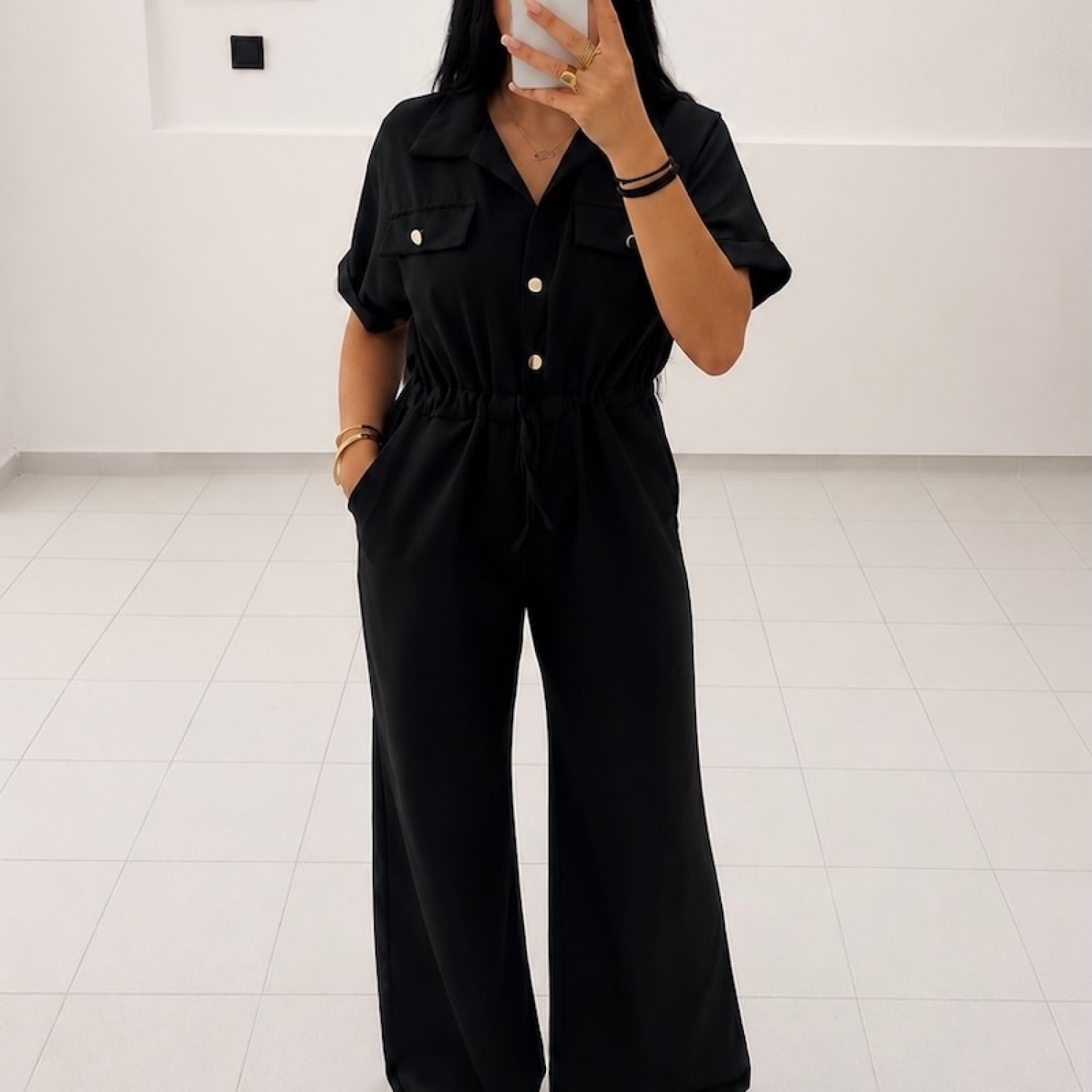 Amara Jumpsuit-Black