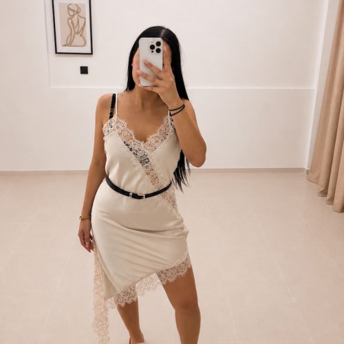 Mon Amour Dress-Gold