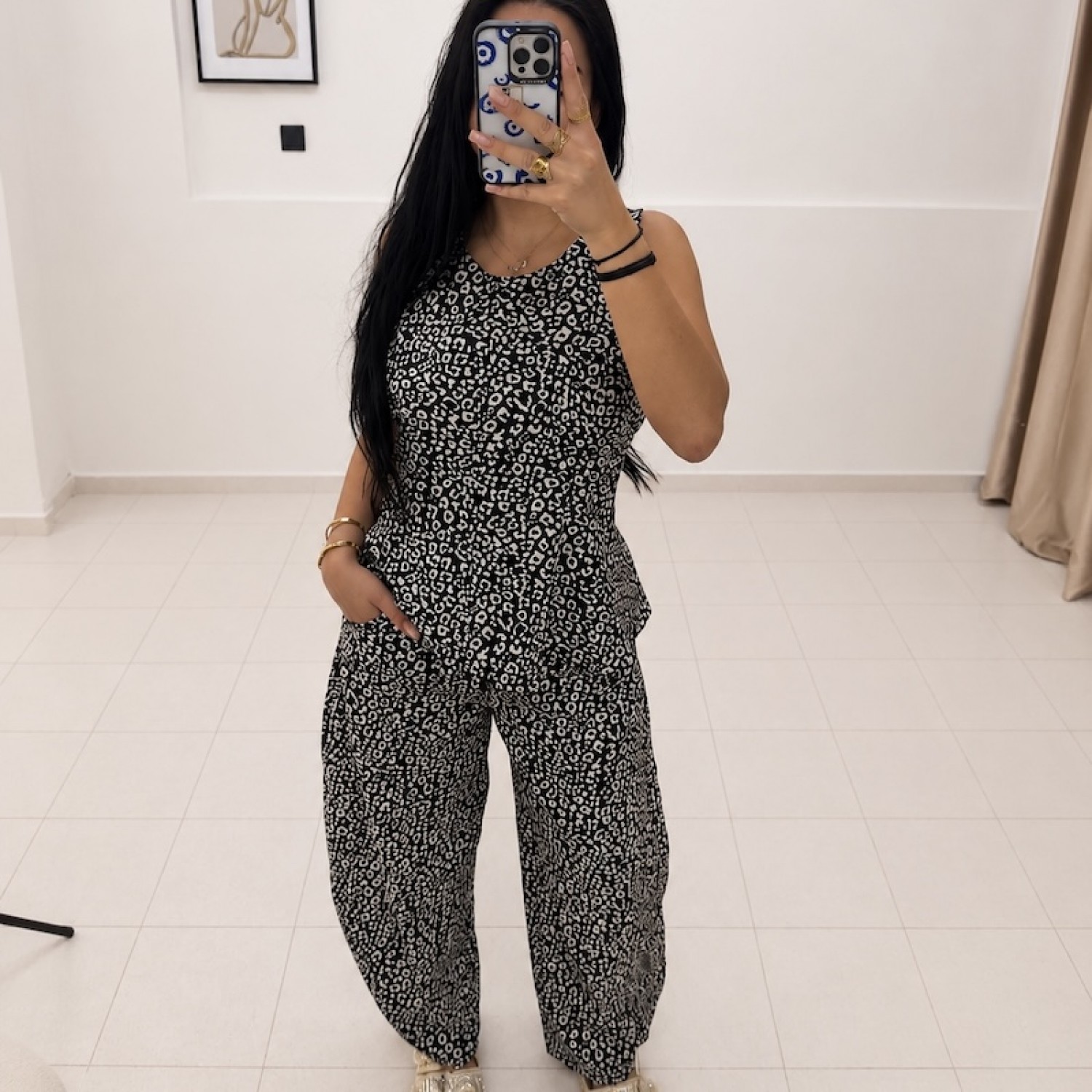 Savanna Flow Set-Black