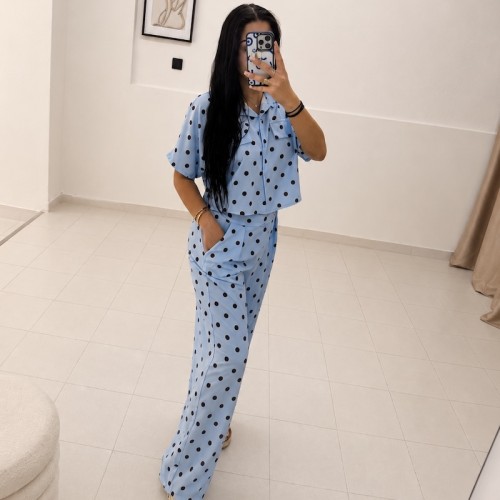 Dolce Pois Set-Light Blue