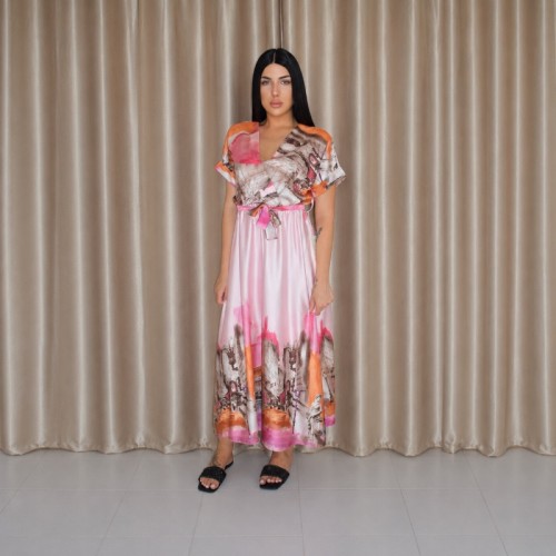 Florence Maxi Dress-Pink